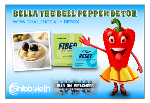 🥗 Bella the Bell Pepper Detox - WOW Challenge
