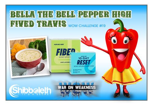 Bella the Bell Pepper "High Fived Travis" WOW Challenge – Lifetime Access for Only $2.99!