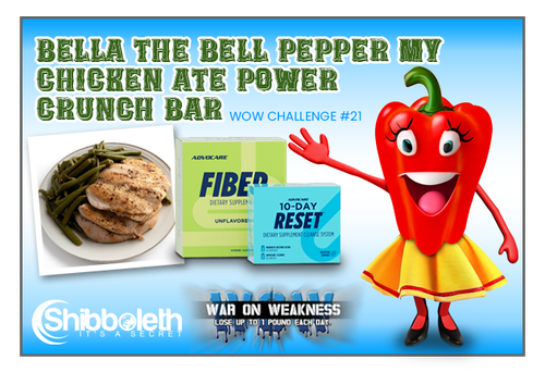 Bella the Bell Pepper "My Chicken Ate Power Crunch Bar" WOW Challenge – Lifetime Access for Only $2.99!