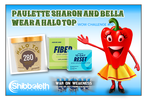 Bella the Bell Pepper, Paulette, and Sharon Wear a Halo Top WOW Challenge – Only $2.99!