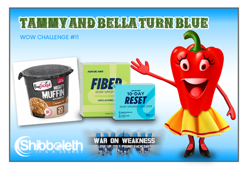 Bella the Bell Pepper and Tammy Turn Blue WOW Challenge – Only $2.99!