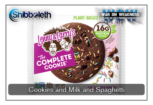 Lenny & Larry's Cookies & Milk & Spaghetti WOW Challenge – Burn Fat for Only $2.99!