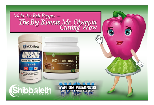 Mela The Bell Pepper ~ The Big Ronnie Mr. Olympia Cutting WOW Challenge – Lifetime Access for Only $2.99!