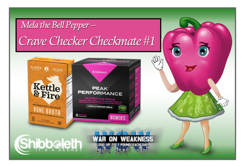 Mela the Bell Pepper "Crave Checker Checkmate #1" WOW Challenge – Lifetime Access for Only $2.99