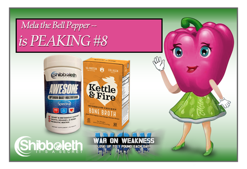 Mela the Bell Pepper is Peaking #8 WOW Challenge – Lifetime Access for Only $2.99!