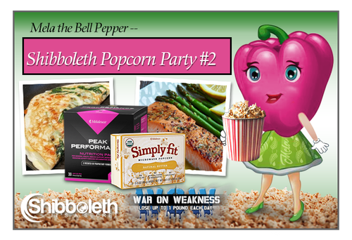 Mela The Bell Pepper ~ Shibboleth Popcorn Party #2 WOW Challenge – Lifetime Access for Only $2.99!