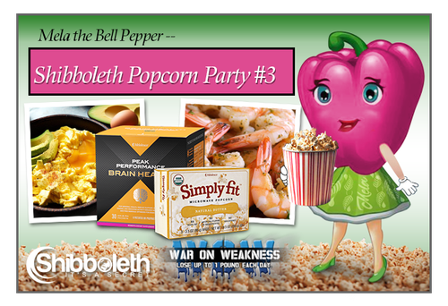 Mela The Bell Pepper ~ Shibboleth Popcorn Party #3 WOW Challenge – Lifetime Access for Only $2.99!