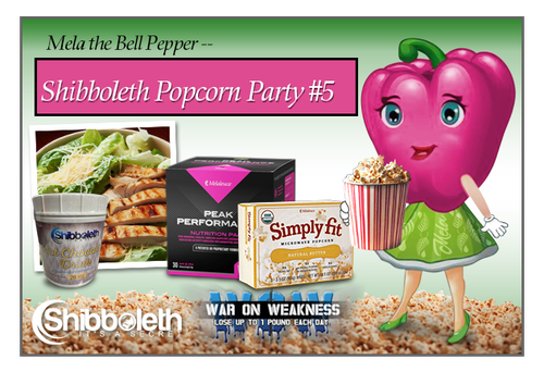 Mela The Bell Pepper ~ Shibboleth Popcorn Party #5 WOW Challenge – Lifetime Access for Only $2.99!