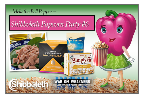 Mela The Bell Pepper ~ Shibboleth Popcorn Party #6 WOW Challenge – Lifetime Access for Only $2.99!