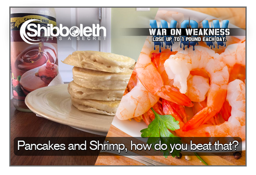 Pancakes, #1 – Pancakes and Shrimp, How Do You Beat That? 🥞🍤 – Only $2.99!
