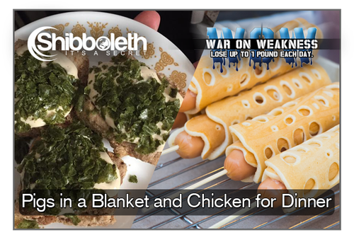 🐷 Pigs in a Blanket & Chicken for Dinner Challenge – ONLY $2.99! 🐔