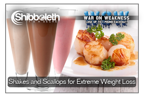 🔥 Shakes & Scallops for Extreme Weight Loss Challenge – ONLY $2.99! 🔥