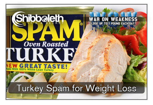 Turkey Spam for Weight Loss WOW Challenge – Only $2.99!