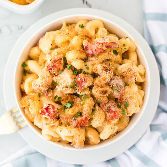 Lobster & Spinach Mac and Cheese
