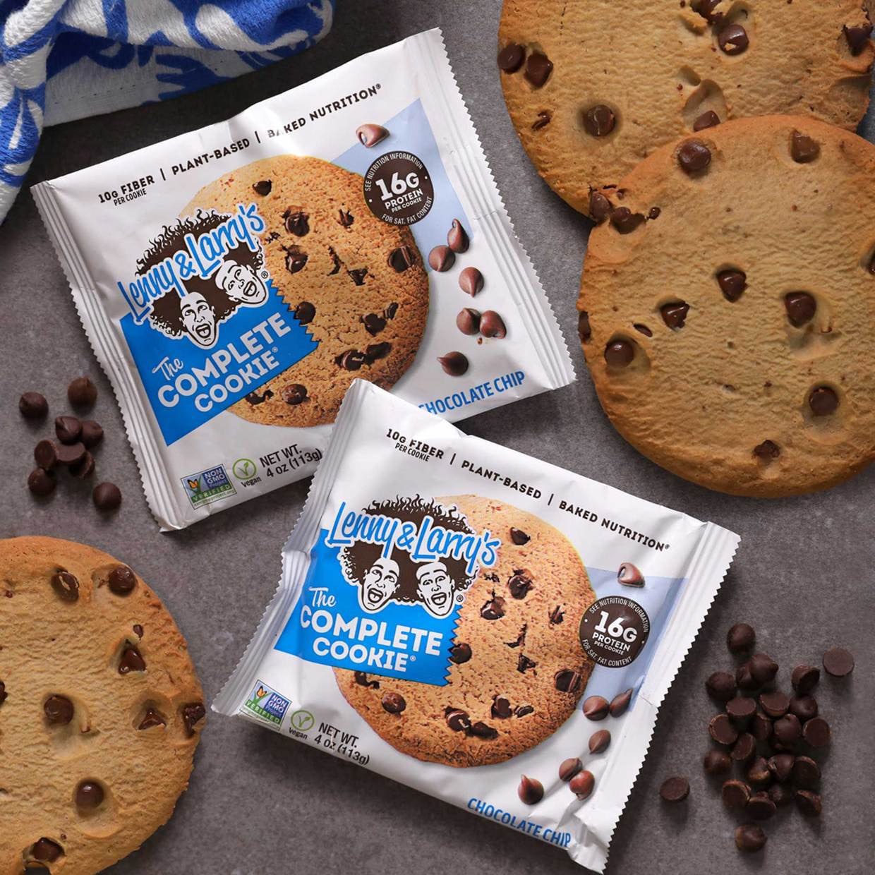 Lenny & Larry's Complete Chocolate Chip Cookies (12x4 Oz)-6