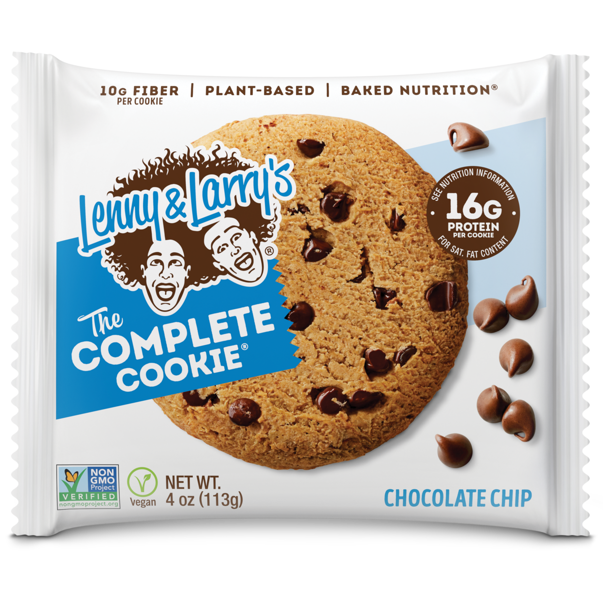 Lenny & Larry's Complete Chocolate Chip Cookies (12x4 Oz)-0