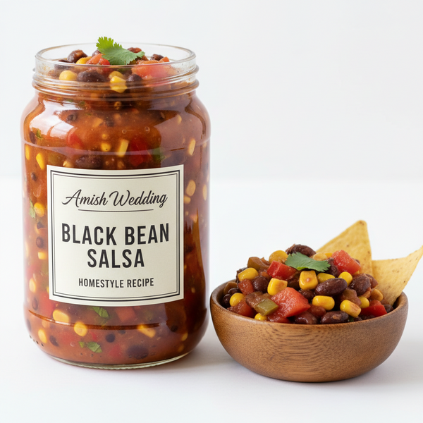 Amish Wedding Black bean salsa